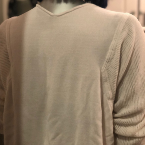 Armani Exchange quarter sleeve sweater top - Picture 7 of 8